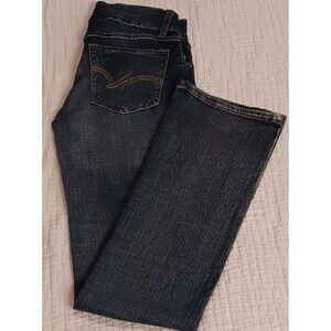 Wrangler Boot Jeans Sz 5 (29x32.5) Women Rodeo Ranch Denim Mid Rise Stretch Boot